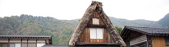 合掌造りの販売店写真4-1