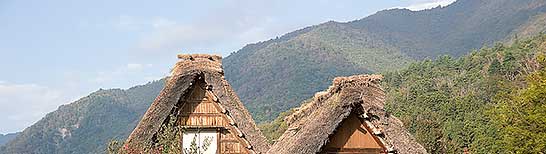 合掌造りの古民家写真3-1