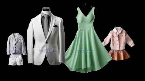 衣類を販売している店