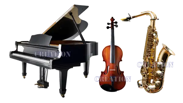 楽器類を取り扱う店