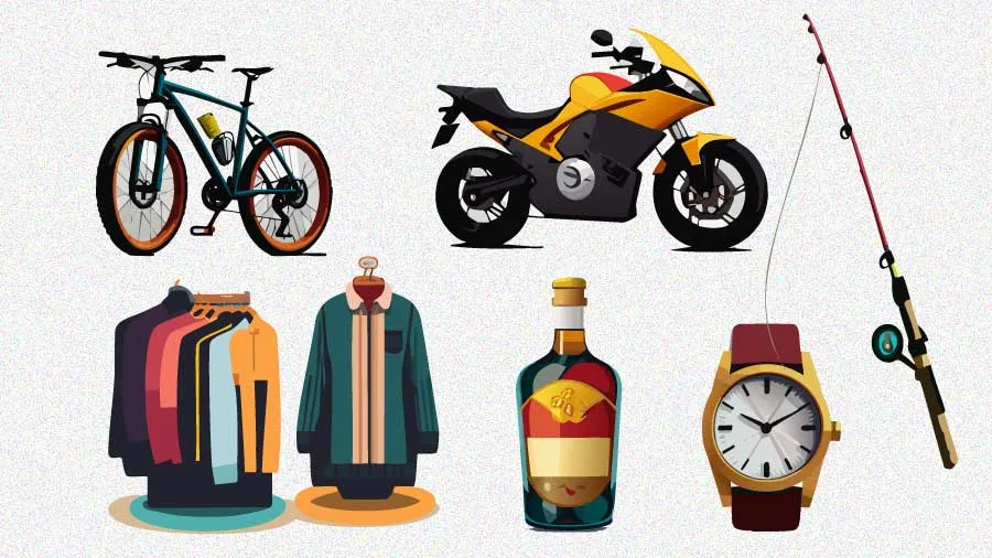 デザインロゴマーク「ネットショップの各種イラスト」