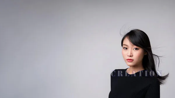 モデルさんを使って写真撮影