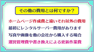 その他の費用
